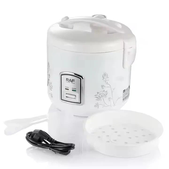 Oala electrica pentru gatit cu aburi rice cooker, RAF R180, 1000 W, 5 L, gatit/incalzit, 23x29 cm