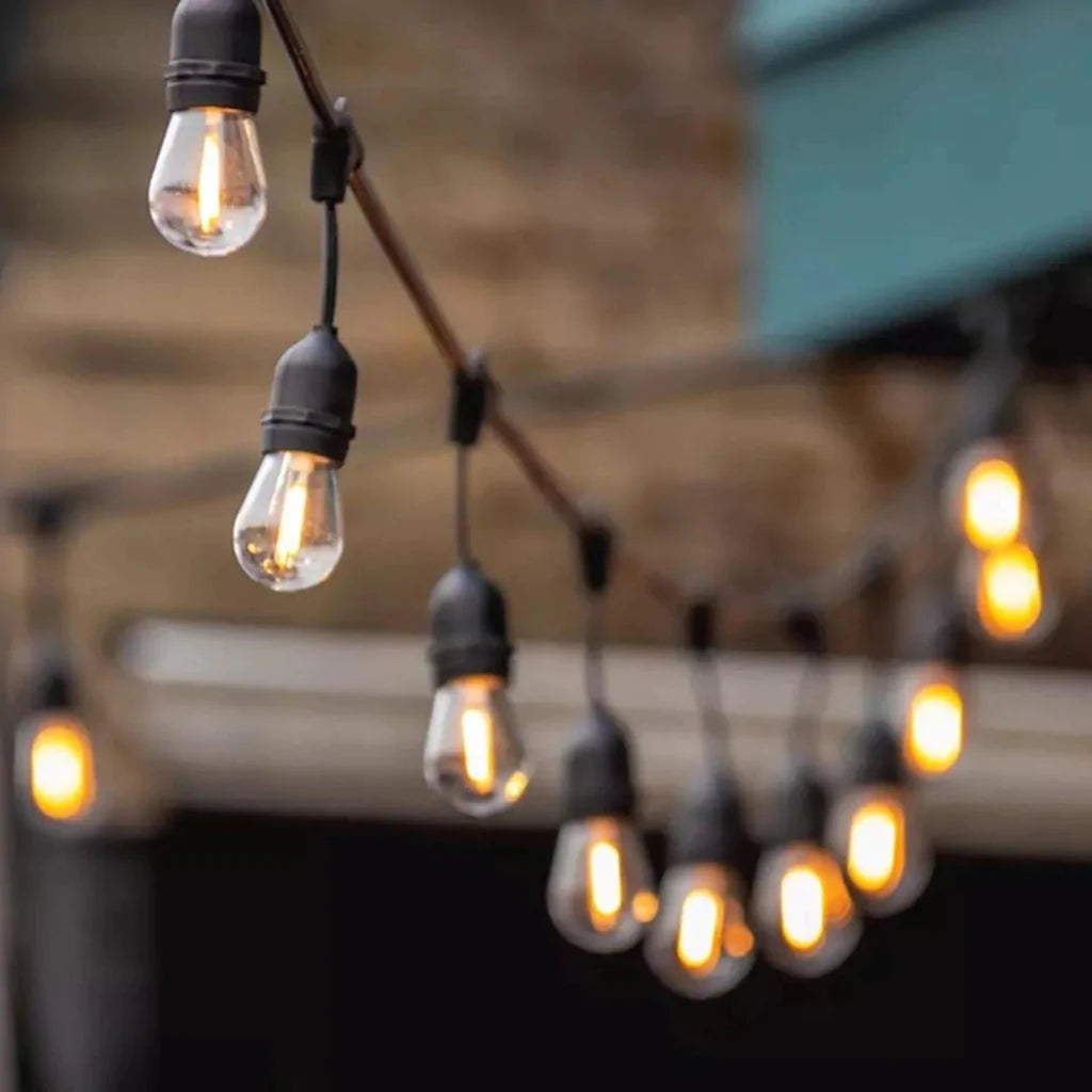 Ghirlandă luminoasa, interconectabila, 10m cu 10 becuri, 220w