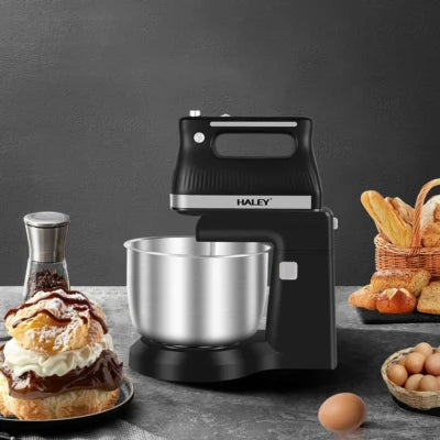 Mixer de mână Haley HY-1660 – 5 trepte de viteză și funcție turbo pentru preparate perfecte