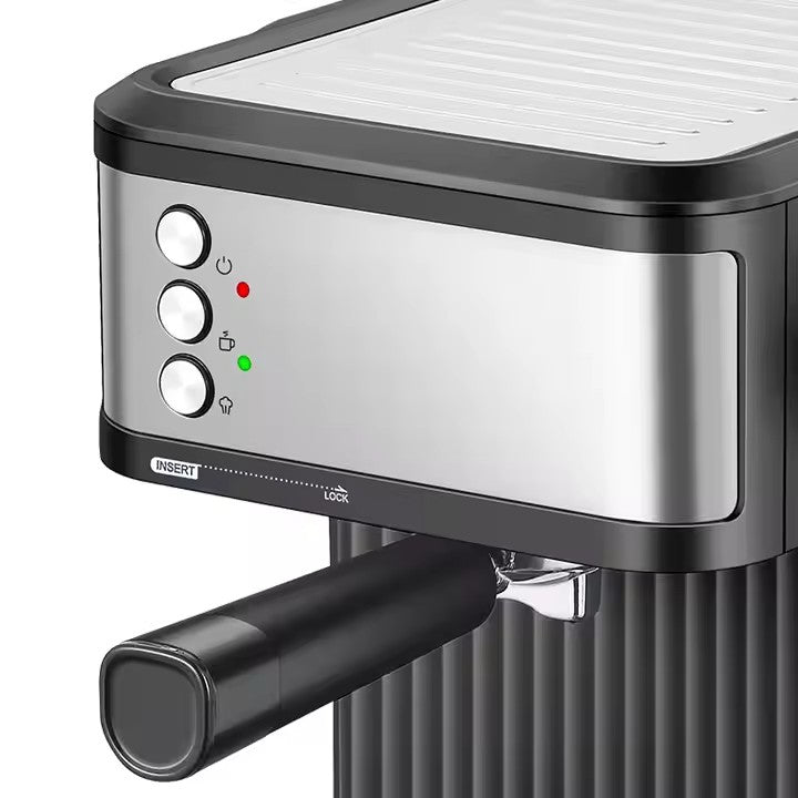 Espressor Automat HALEY, 1.8l, 850W, 20 bar, Argintiu/Negru