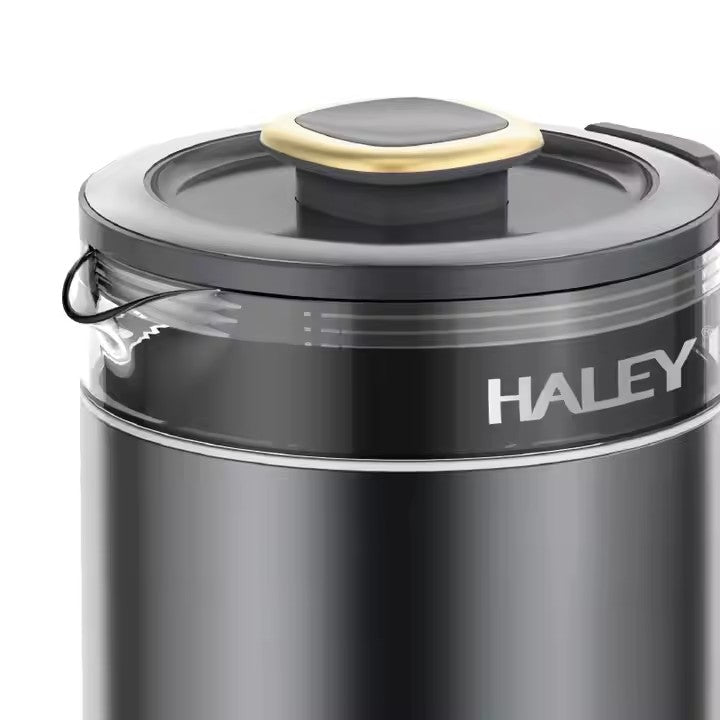 Ceainic Electronic de Apă HALEY, 2L, 1800W, Fierbător cu Căptușeală din Sticlă îngroșată, înalt Borosilicat