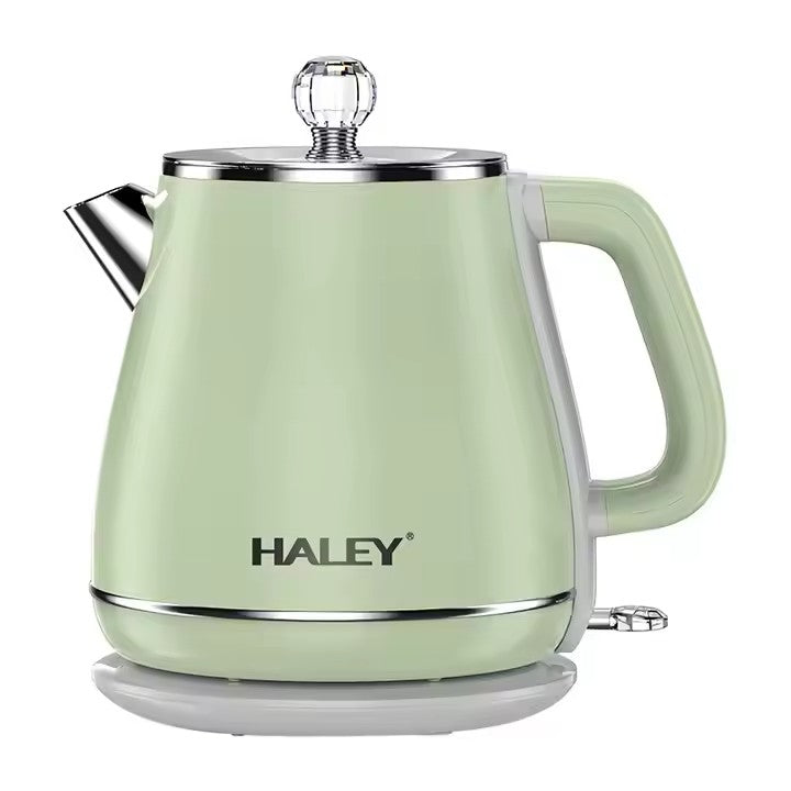 Ceainic Electronic de Apă HALEY, 2,5L, 1800W, Fierbător, Oțel Inoxidabil, Verde