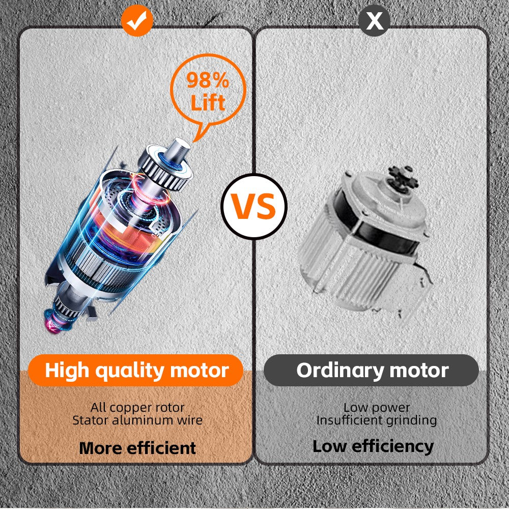 Blender Profesional HALEY HY-982, 5500W, Recipient 2.5L, Lame din Oțel Inoxidabil, Funcționare Umed/Uscat, Roșu/Negru