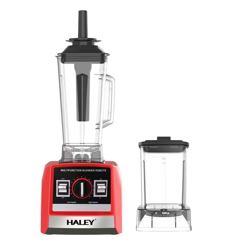 Blender Profesional HALEY HY-982, 5500W, Recipient 2.5L, Lame din Oțel Inoxidabil, Funcționare Umed/Uscat, Roșu/Negru