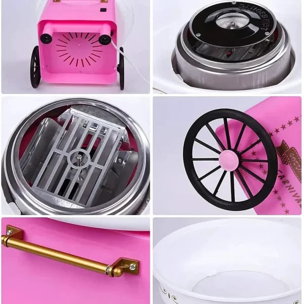 Aparat de facut vata de zahar Retro 500 W