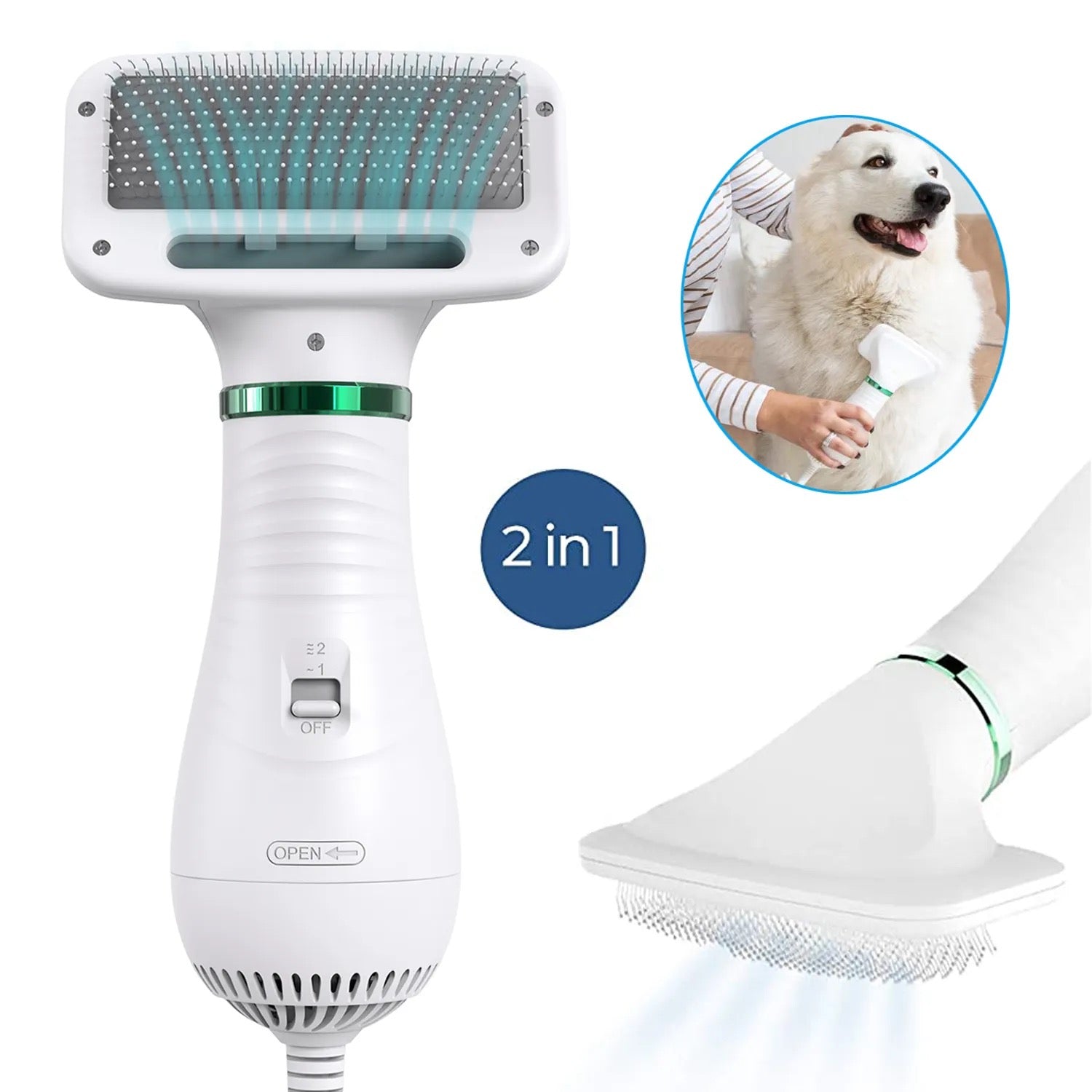 Perie cu Uscator pentru Animale de companie, Pet Grooming Dryer