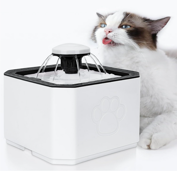 Fântâna de apă pentru animale de companie ,2,5 L, distribuitor de apă , pentru câini și pisici