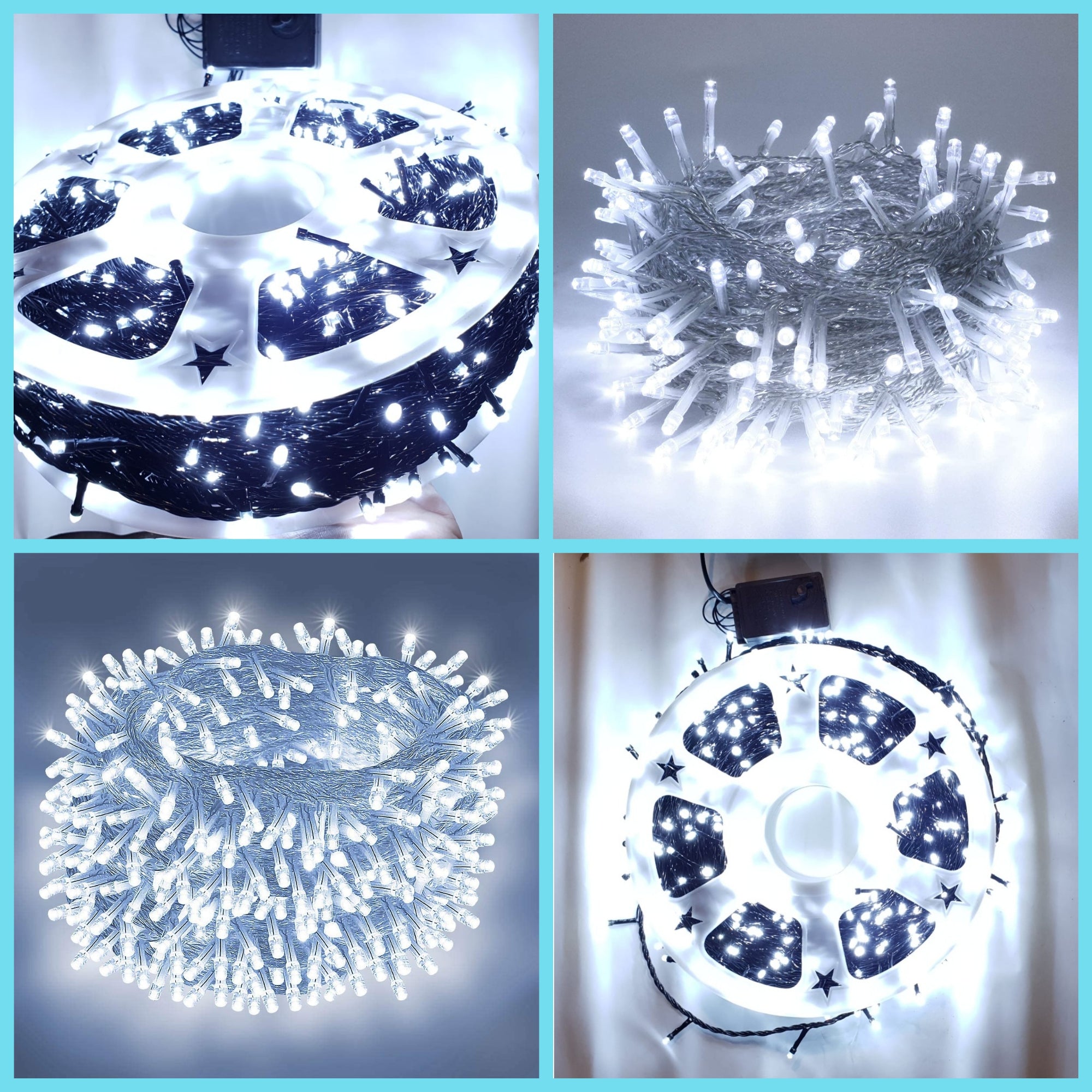 Instalatie LED 50 M,480 LED, Alb Rece, interior/exterior