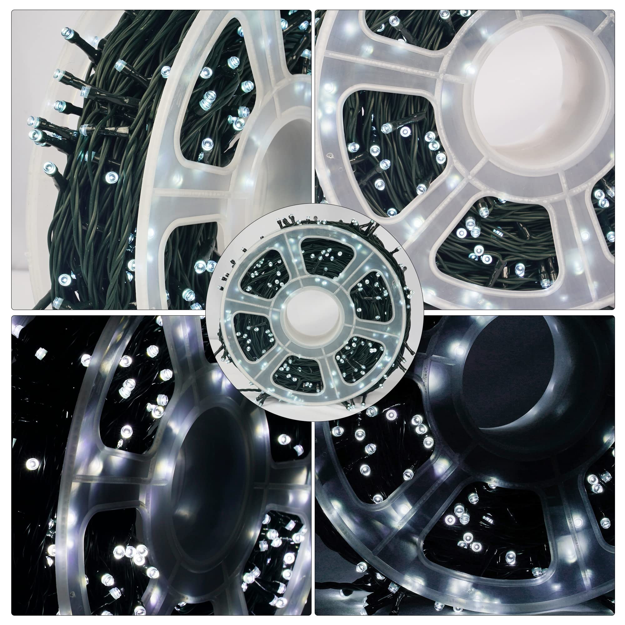 Instalatie LED 50 M,480 LED, Alb Rece, interior/exterior