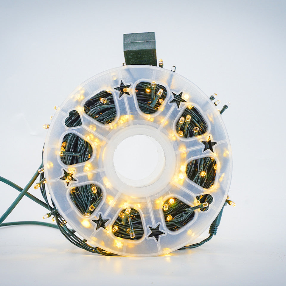 Instalatie LED 50 M,480 LED, Alb cald, interior/exterior