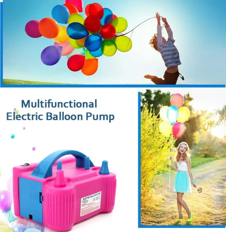 Pompa electrica pentru umflat baloane