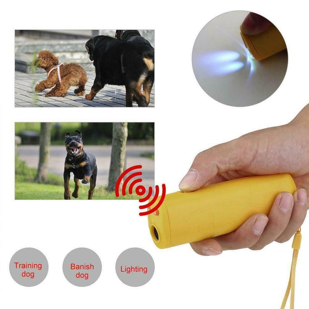 Aparat cu ultrasunete pentru alungarea cainilor agresivi‎
