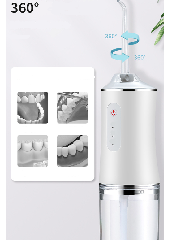 Irigator Oral 3 Moduri De Lucru, 4 capete , Portabil, Rezervor 220 Ml