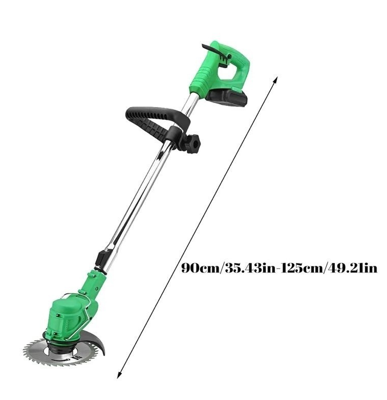 Motocoasa electrica 48V, 4000 mAh, 18000 RPM, cu acumulatori