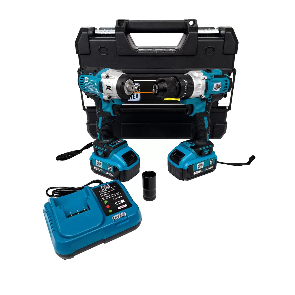 Trusa German Meister Masina cu Impact + Autofiletanta cu 2 Acumulatori 36V, 8Ah+ TRANSPORT GRATUIT