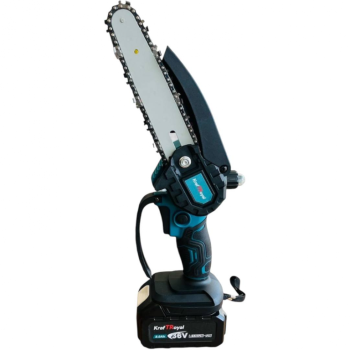 Trusa Foarfeca + Mini Drujba cu 2 Acumulatori 36V 8AH, KraftRoyal, 2 lanturi incluse + TRANSPORT GRATUIT