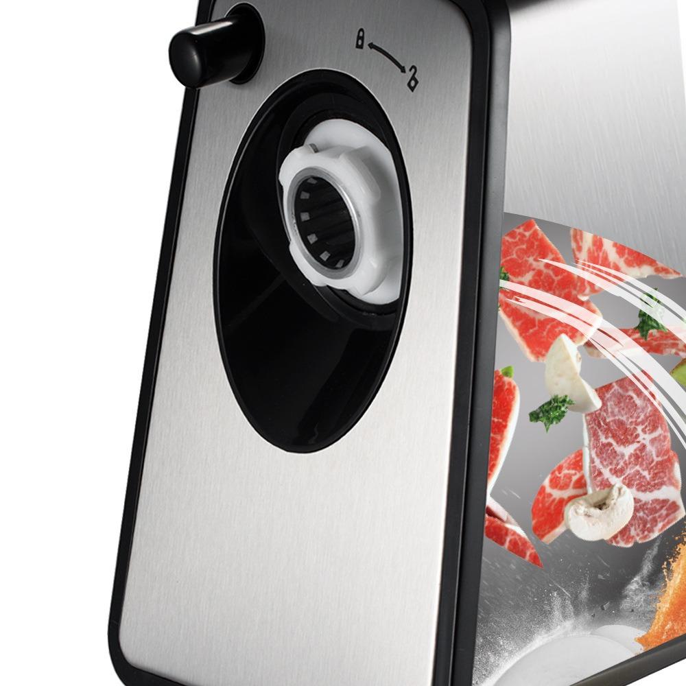 Mașină tocat Electrică de Producție Tăietor de legume de inox RAF / fructe 2000W , 2 ani garanție