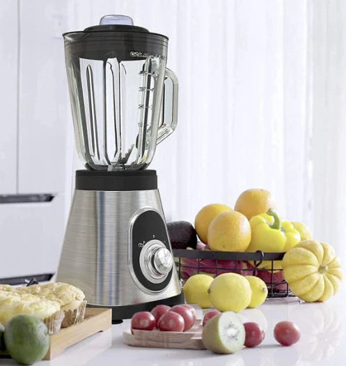 Blender din inox , 2in1 , 5 viteze ,1000W,râșniță inclusă