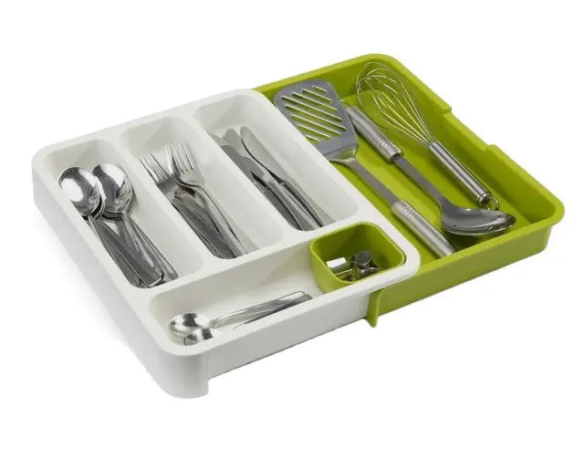 Organizator sertar reglabil pentru tacamuri