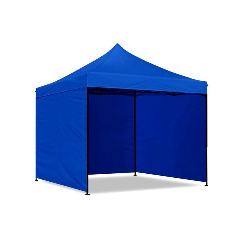 CORT PAVILION CU 3 PERETI LATERALI SI CADRU PLIABIL PENTRU GRADINA SAU EVENIMENTE, DIMENSIUNI 3X3M