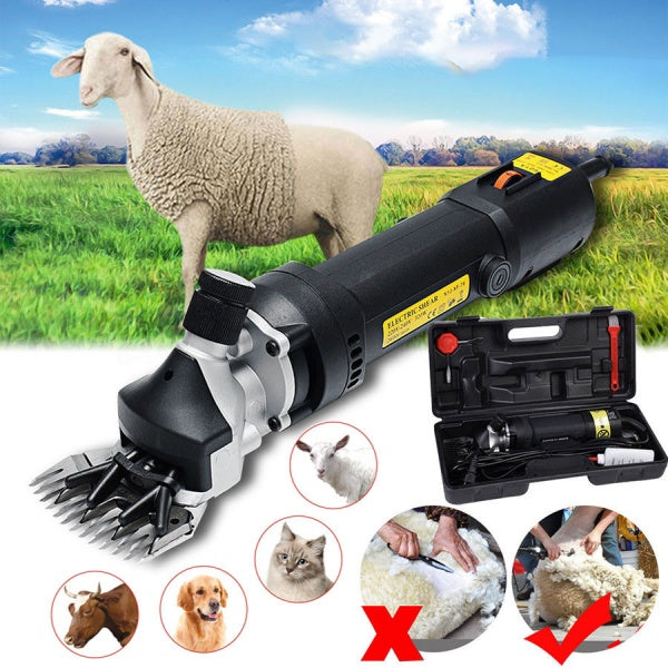 Aparat electric profesional pentru tuns oile, 6 viteze, 850 W, 13 dinti