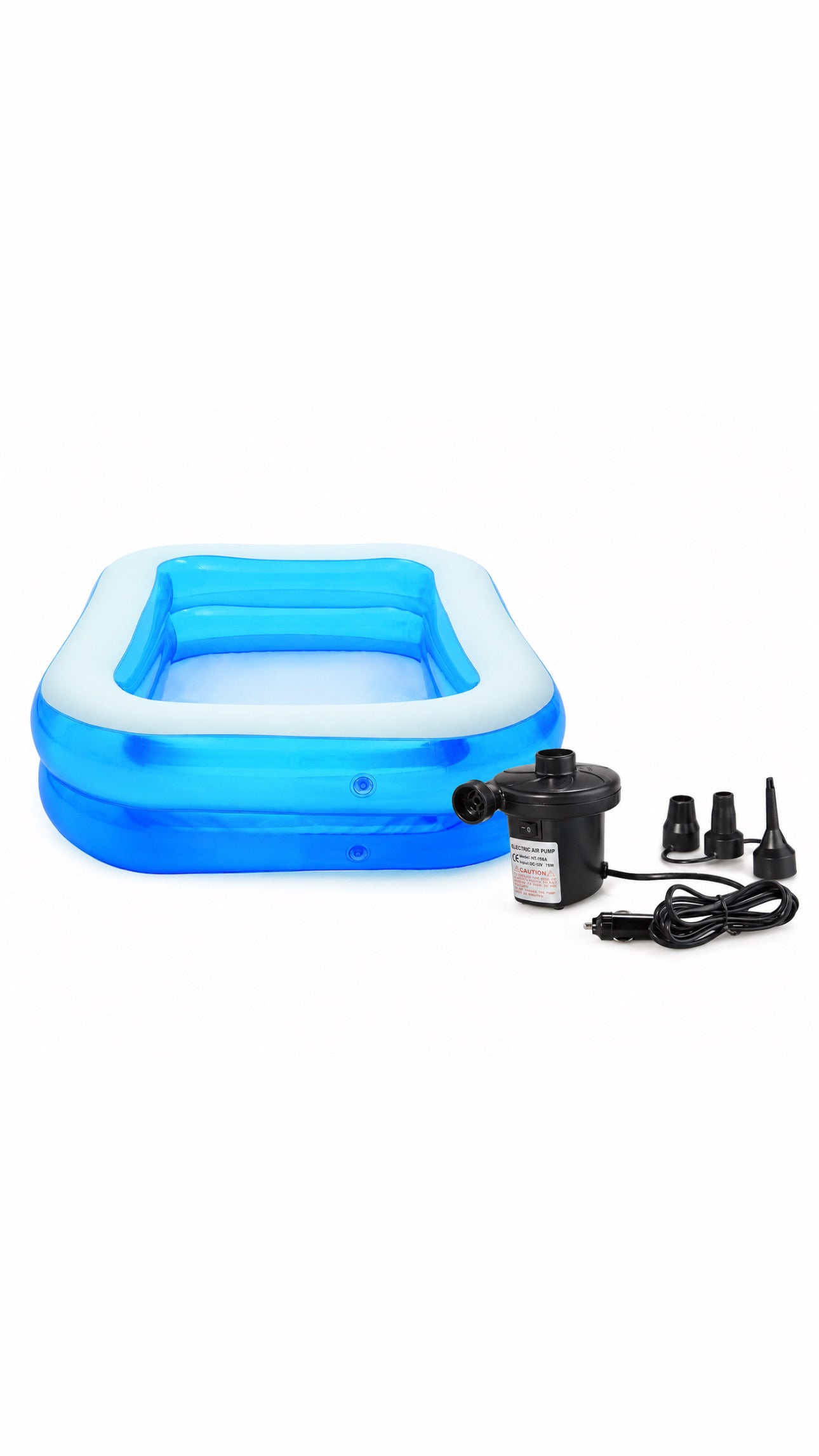 Piscina gonflabila 180 x 125 x 54 cu pompa de umflat inclus