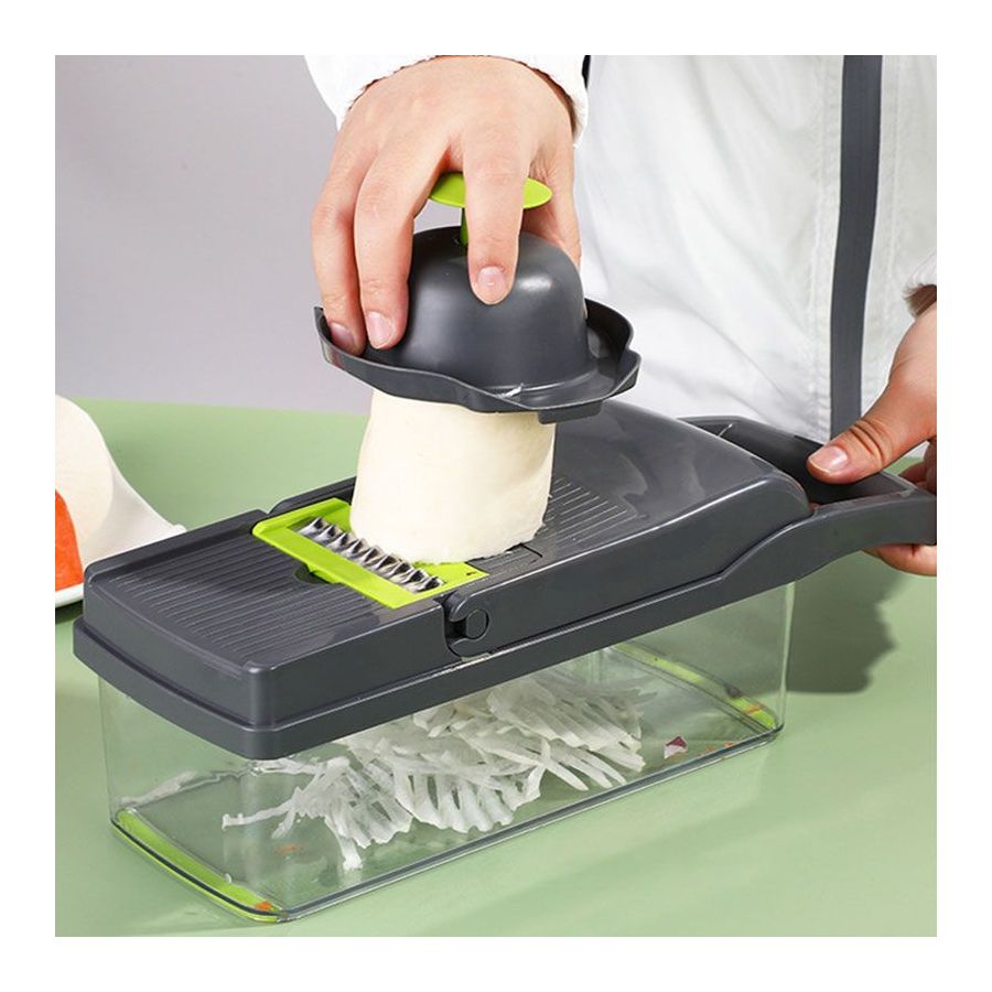 Set Tocator 3L ,Putere 1000W + Razatoare 14 piese pentru bucătărie