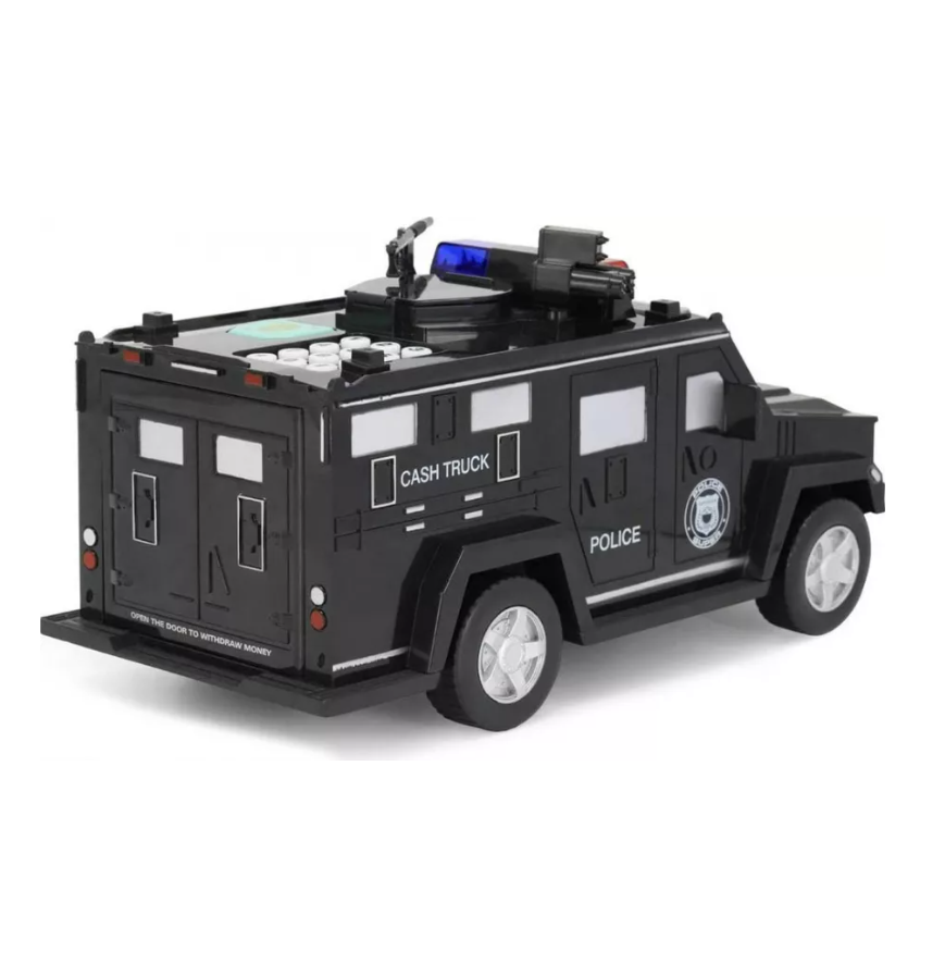 Pusculita automata cu cod pin, model Masina de Politie