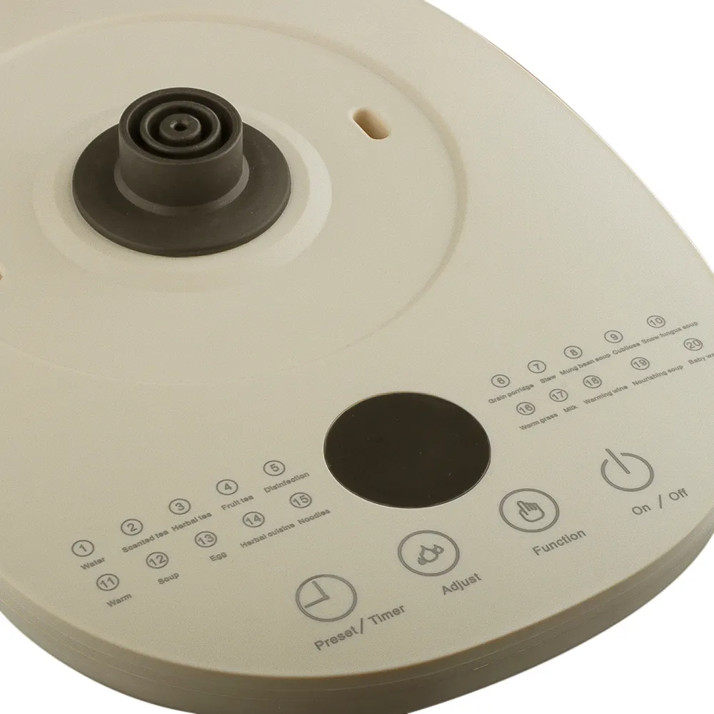 Ceainic Electric RAF 7937 din Sticla de Borosilicat, Capacitate 1.5L, Fara Fir, cu Control al Temperaturii