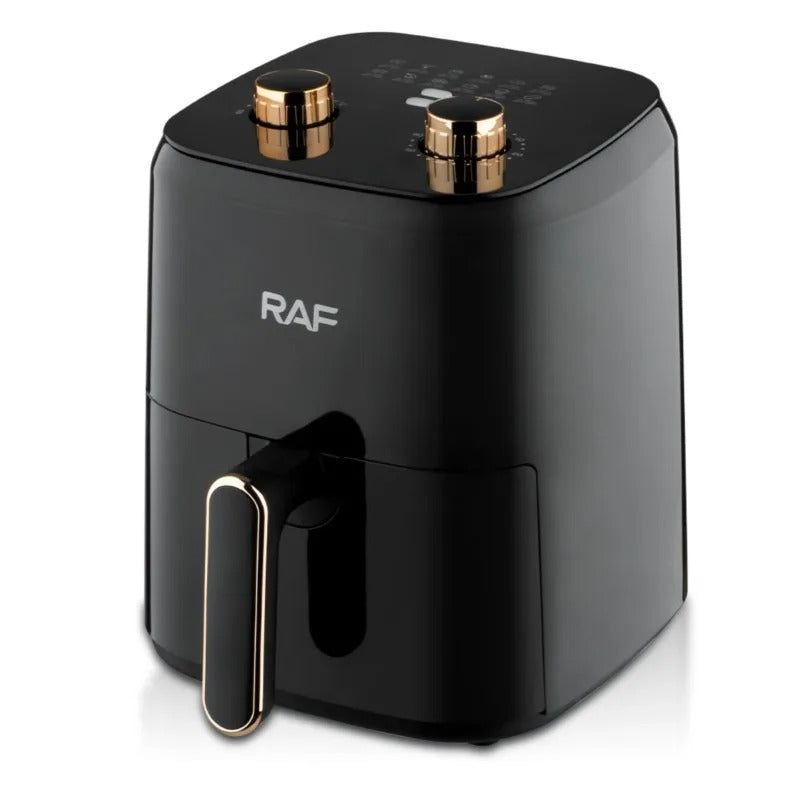 Friteuza Air Fryer RAF R5362 cu aer cald, fără ulei – Capacitate 3L, Control Digital, 1300W