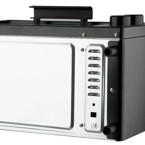 Cuptor electric RAF R5305B, 800W, capacitate 12 L, 2 moduri de operare, 33x18x20cm, negru