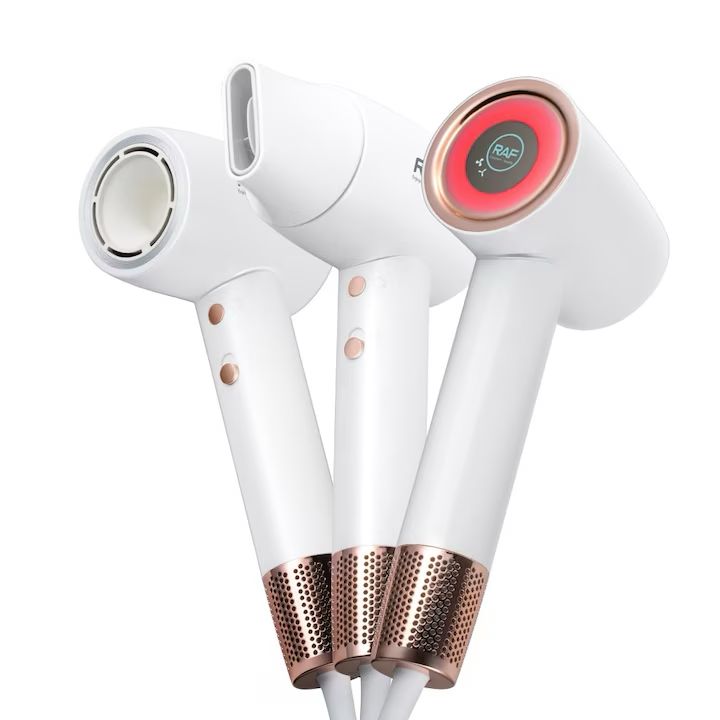 Uscator de par, RAF R423, 1600W, 33.5x16x8cm, 2 viteze si 3 trepte de temperatura, 1 cap magnetic, alb