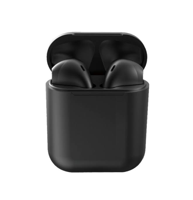 Casti wireless TWS i12, Bluetooth 5.0, Touch, Compatibile Android & iOS Black Intense