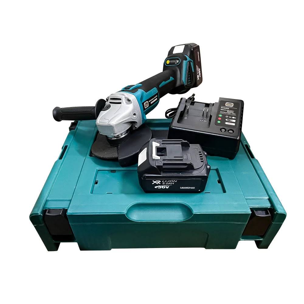 Polizor unghiular WERSTIL,flex profesional fără fir ,cu 2 acumulatori 48V LI-ION, 5000mah