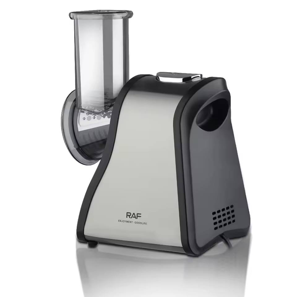 Răzătoare electrică RAF 200W, 4 Lame , Diferite Moduri de Tăiere , feliator Multifuntcional R3390