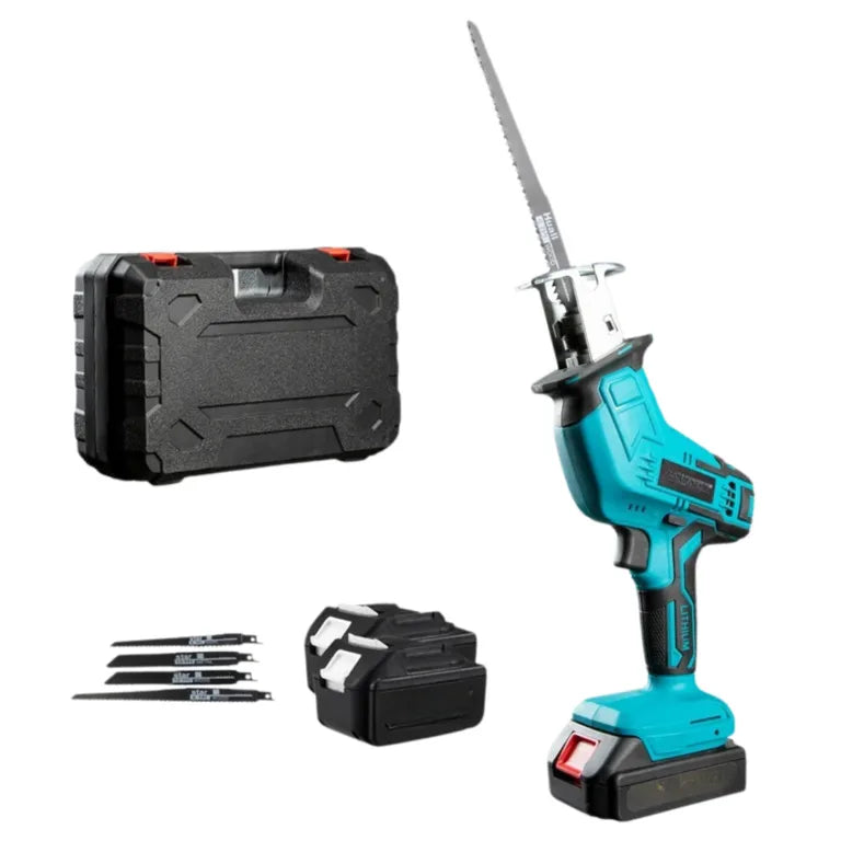 Fierastrau electric sabie, cu 2 acumulatori, 48V, 4 panze